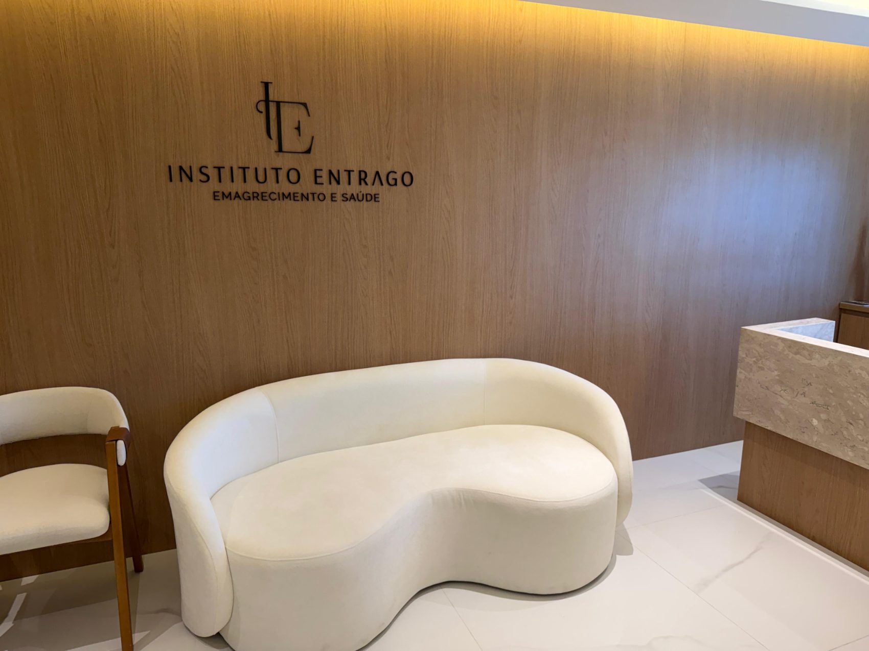 Recepção do Instituto Entrago